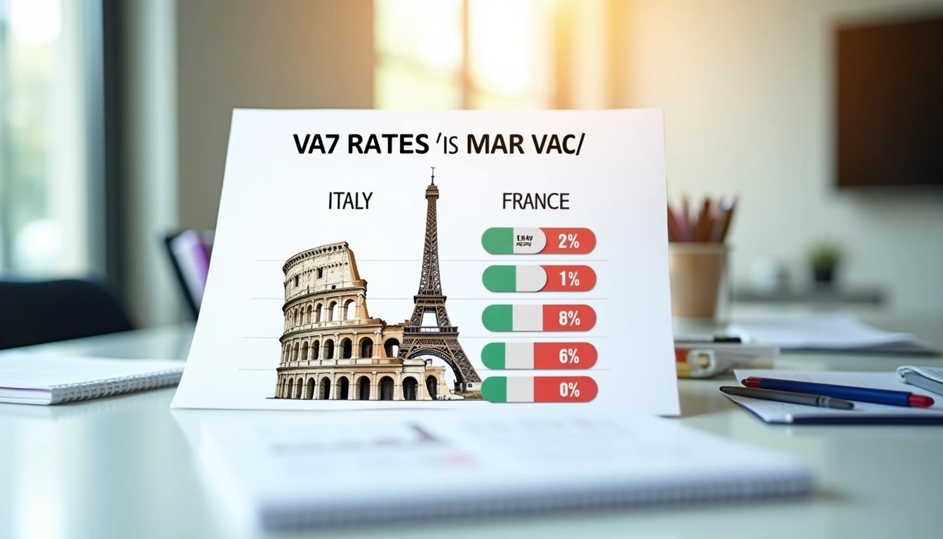 TVA en Italie vs France : analyse des différences fiscales